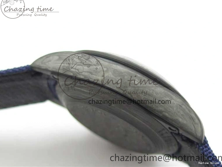 1222 Daytona DIW Carbon OMF Best Edition Blue Paint Dial on Deep Blue Nylon Strap A Tailored 2842